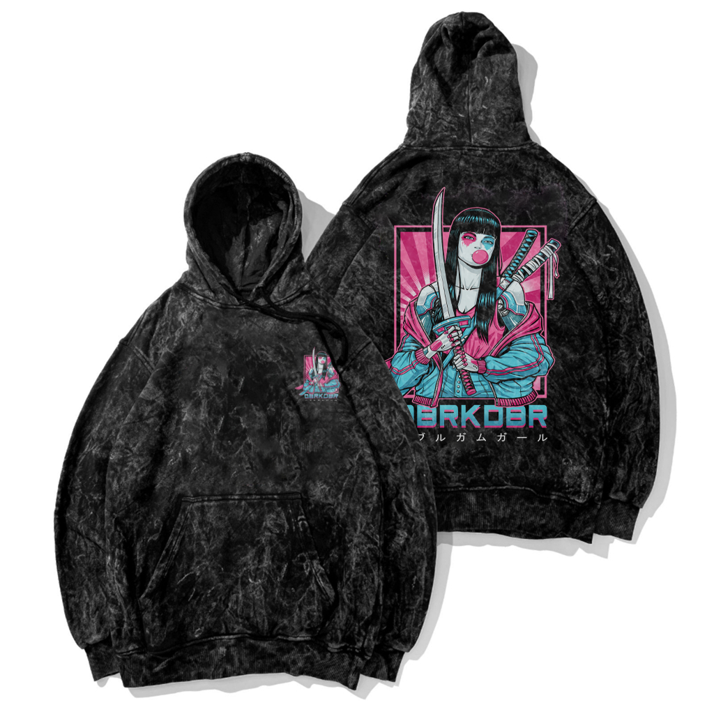 Switer Hoodie Washing Sandwash Bubble Gum Pria Keren Jaket Hodie Jumper Sweater Hoodie Cowok Distro 