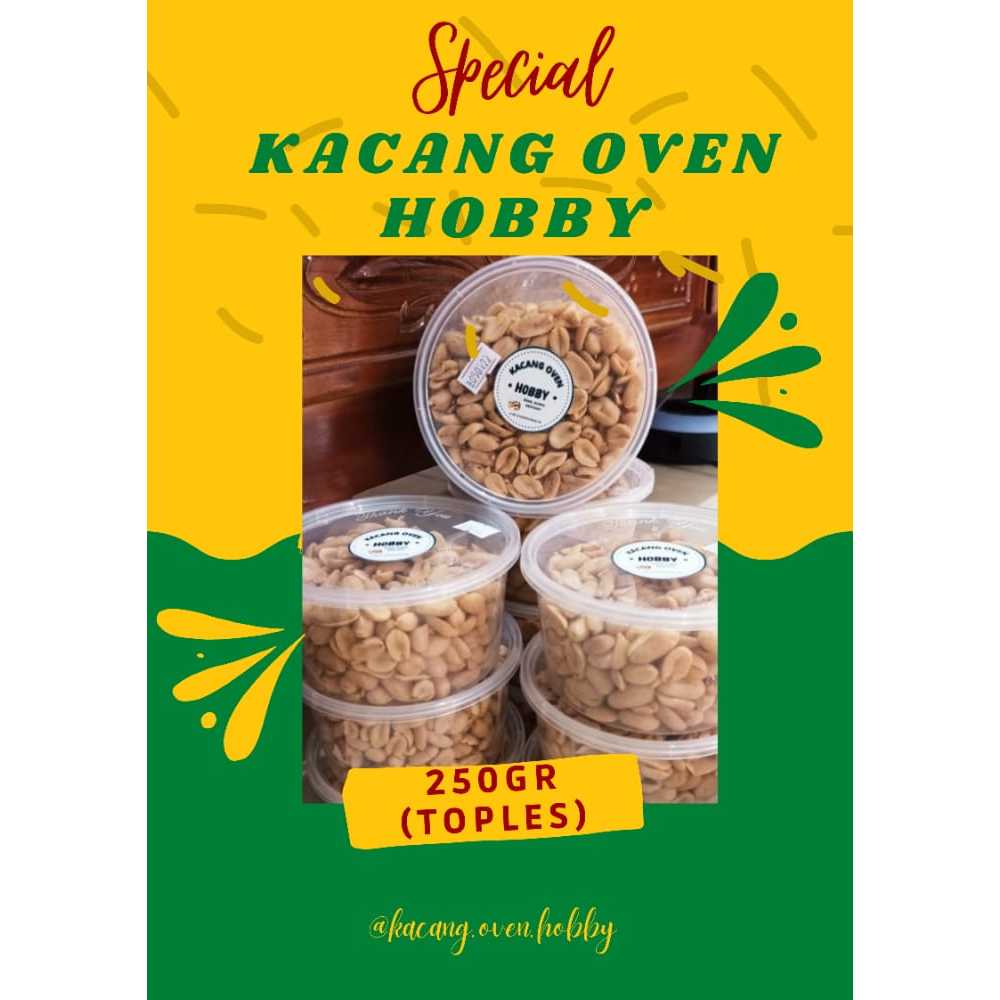 

kacang oven hobby 250 gram