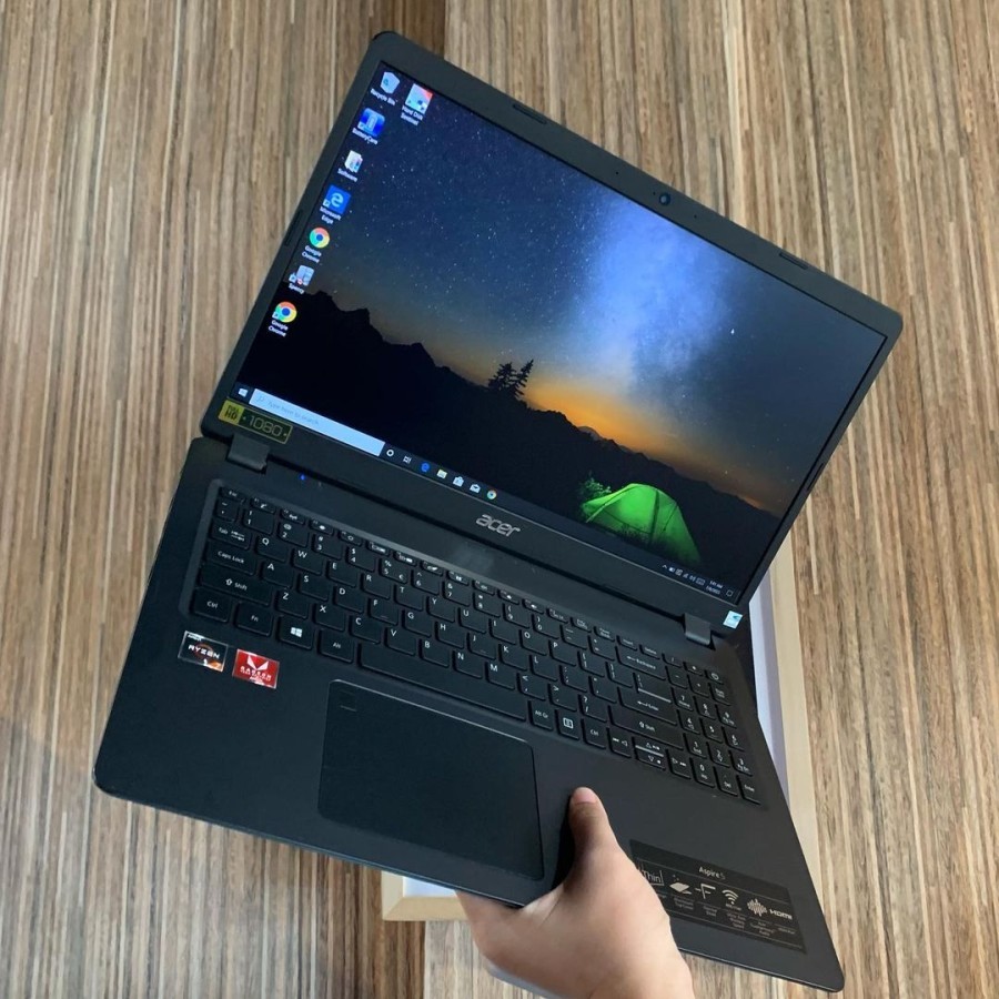 LAPTOP ACER ASPIRE RYZEN 7 3700 RAM 8GB 512GB SSD | BEKAS SECOND