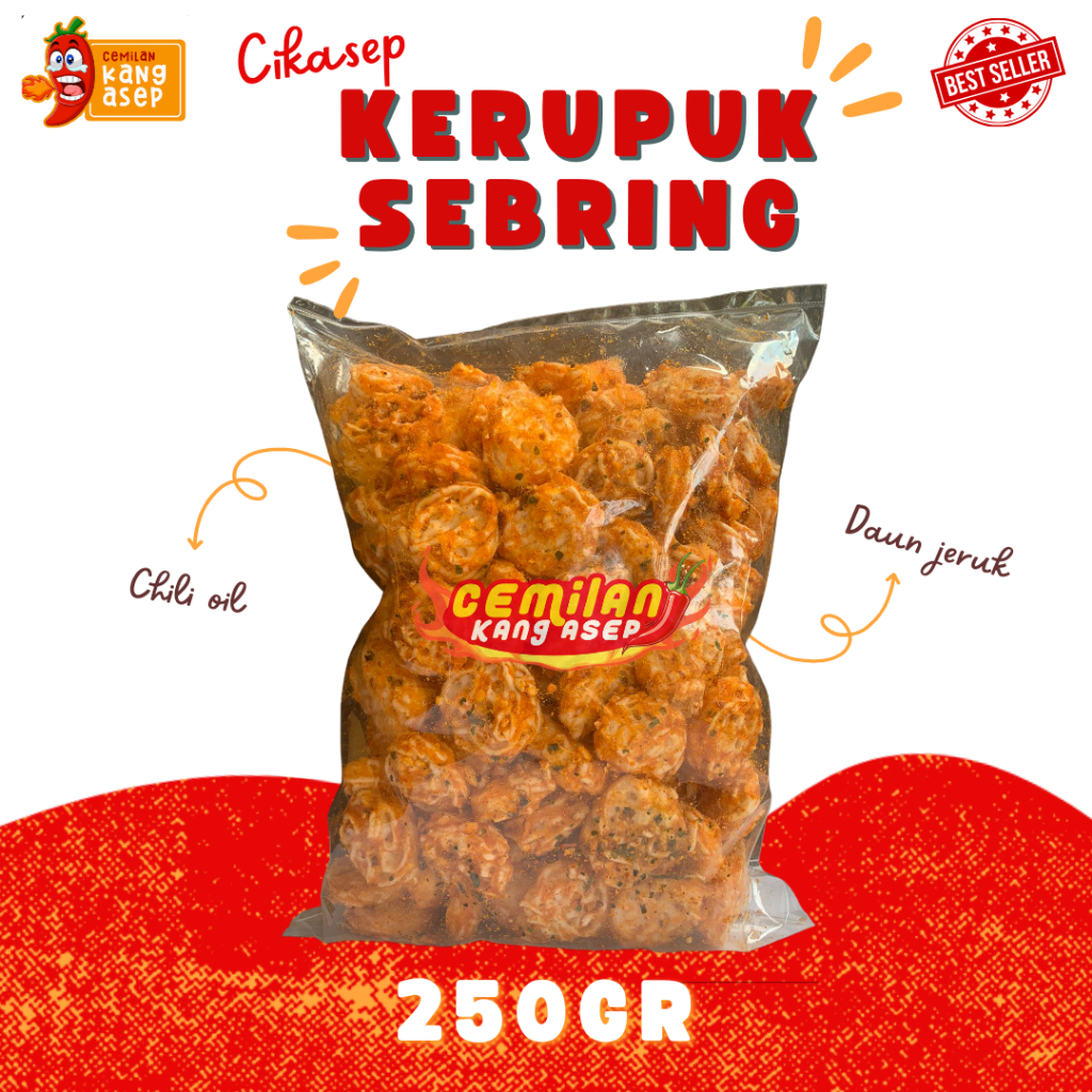 

Kerupuk Seblak Kering Tatangga Rafael Pedas Kencur Daun Jeruk 250gr