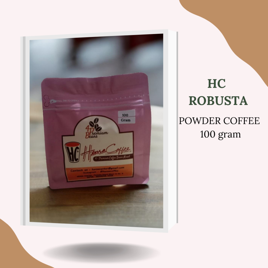 

Hensa Coffee Robusta Powder 100 gram