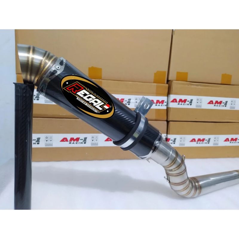 Knalpot MX KING Malaysia Style || silincer carbon || Terlariss