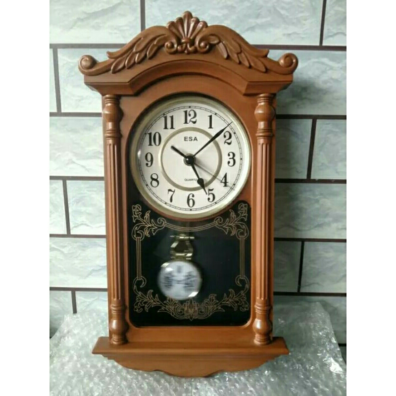 jam dinding esa 6200 bandul musik