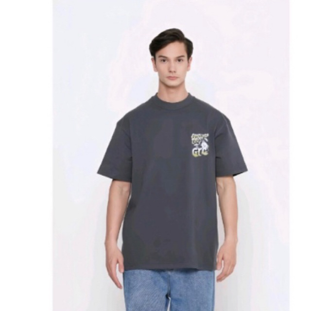 Kaos Jkt48 Fortune Tokyo T-Shirt Basic | Gracia JKT48 Gray