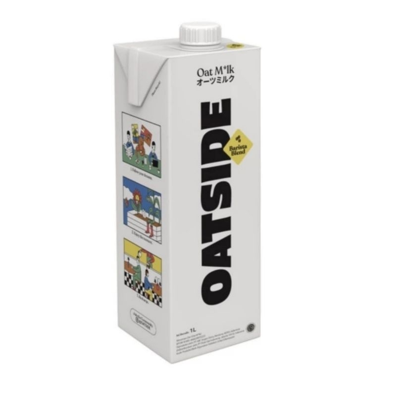 

Oatside Oat Milk 1L Susu Oat - BARISTA