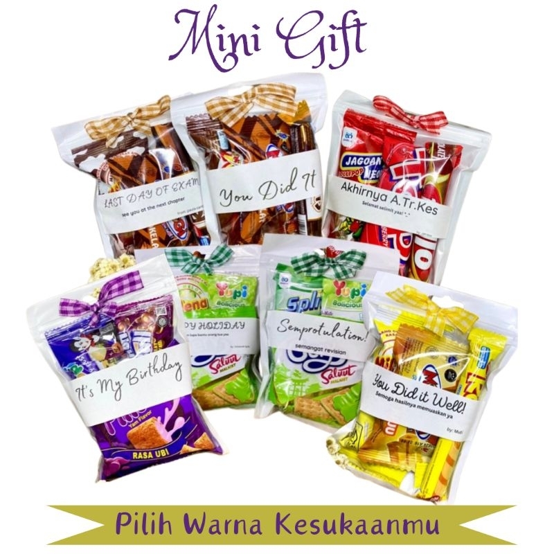 

Mini Gift Snack Lebaran
