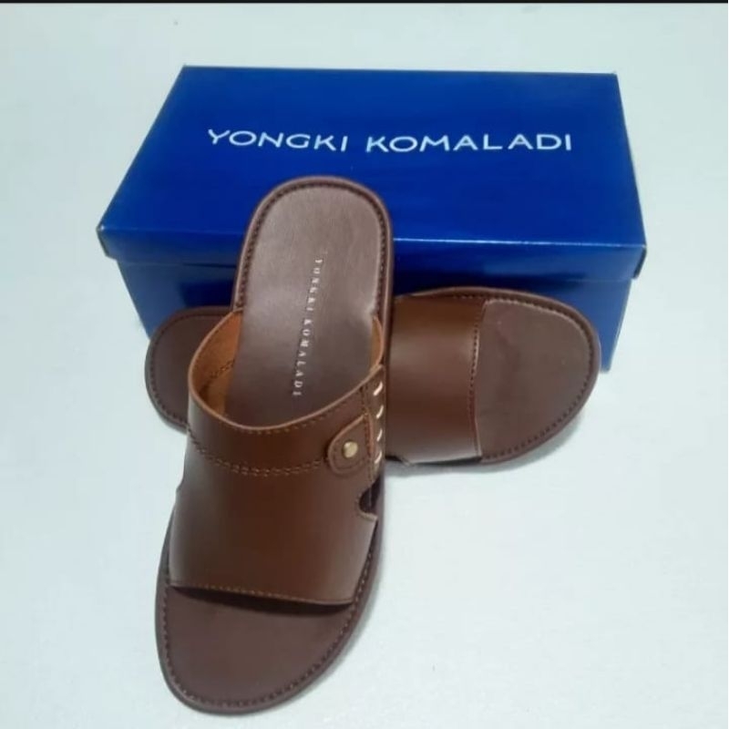 Sandal Yongki Komaladi//Sandal Pria Dewasa//Sandal Kekinian//Trend Sandal 2024//Sandal Kokop//Alas K