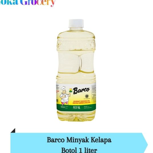 

➯✽✷ Barco Minyak Goreng Kelapa Botol 1 Liter exp Juni 2026 Model Terkini