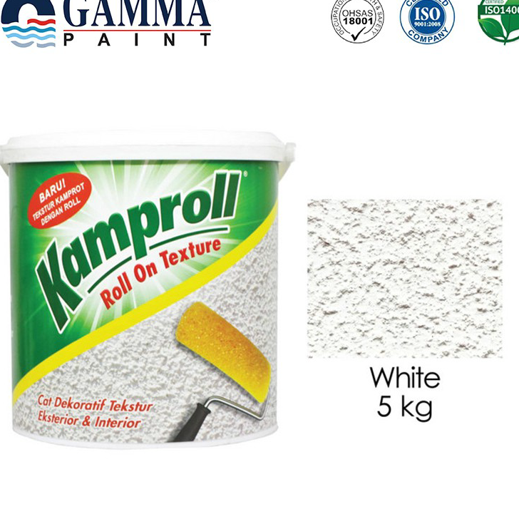 

Paling Popular KAMPROLL WHITE 5KG - Cat Tekstur Ekonomis Aplikasi Roll