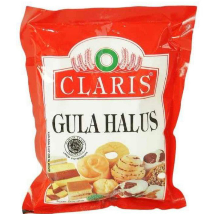 

Best Seller Gula halus claris 250gr Terlaris