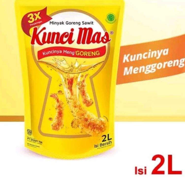 

Pasti Murah Minyak goreng KUNCI MAS 2liter Promo