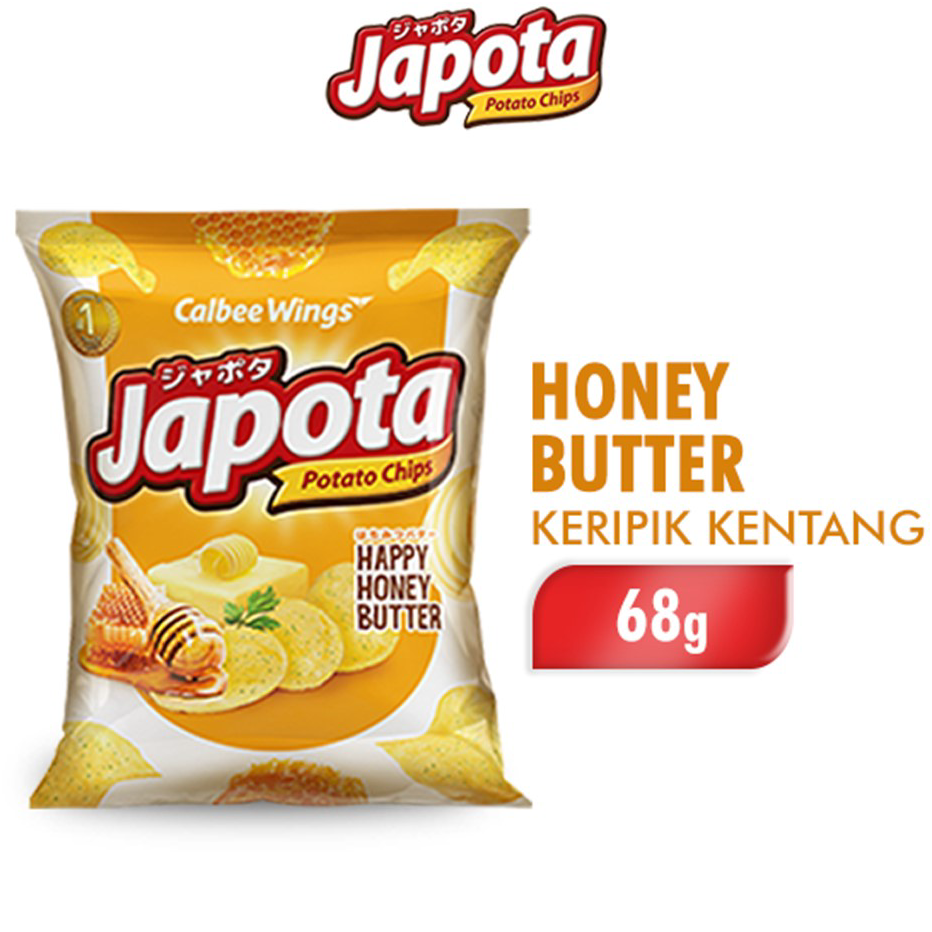 

Best Terlaris JAPOTA Keripik Kentang Happy Honey Butter 68GR