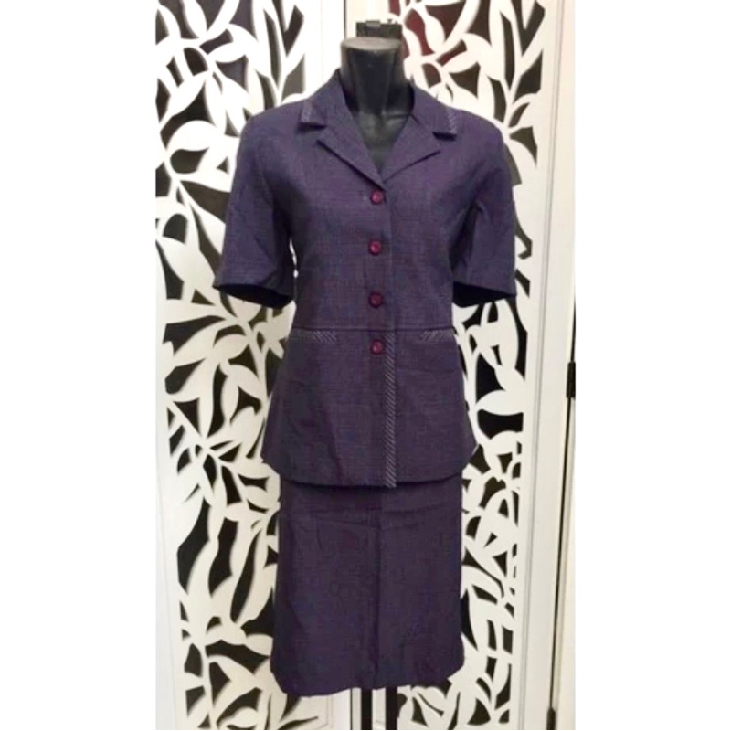 Stelan Rok ungu tua 918 (WAJIB SERTAKAN LINGKAR DADA&WARNA SAAT ORDER)