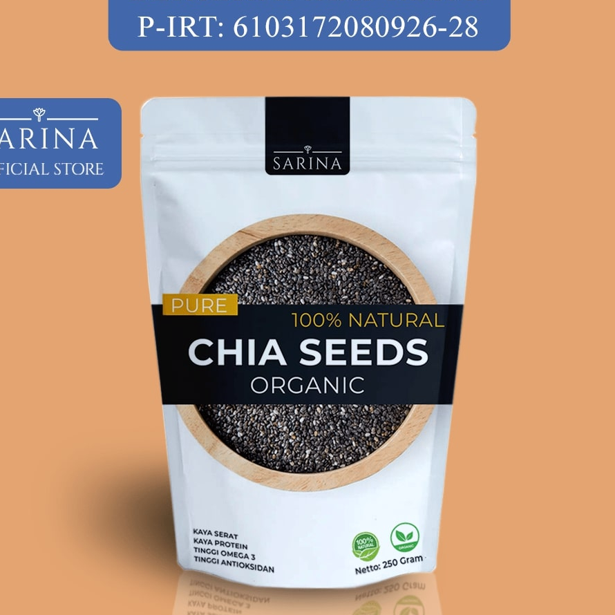 

➮➟✤ Organic Black Chia Seed Chiaseed Hitam Organik