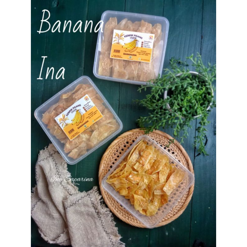 

Keripik Pisang Oven Crispy