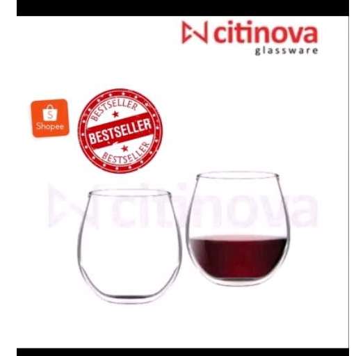 (6pcs)Gelas kaca tuscany citinova/gelas wine/gelas kaca blown