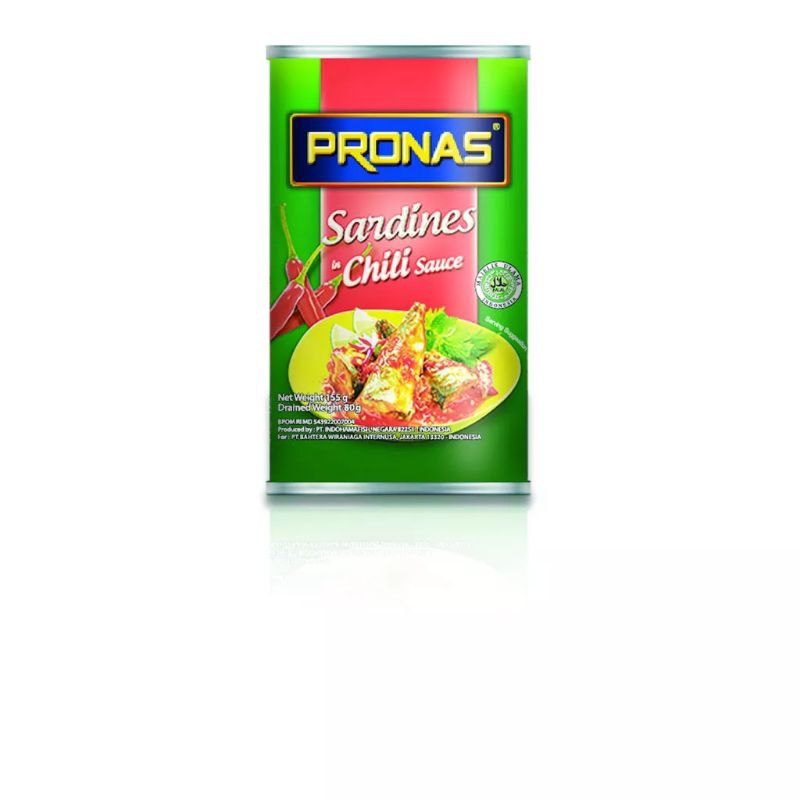 

PRONAS SARDEN 155GR/425GR[RASA TOMATO ATAU SAUS CABAI]