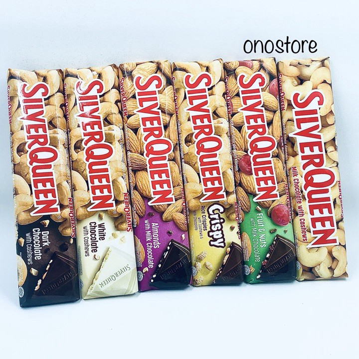 

➾❃❇ Silverqueen Coklat 58gram / 58g / 58 Baru
