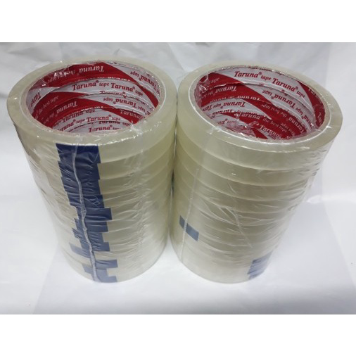 

Promo 4.4 SLOP ISI 12- Isolasi 1/2 inch x 50 yard / solatip / Lakban 12mm