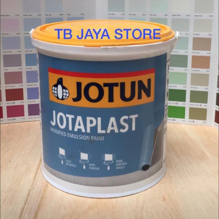 JOTUN JOTAPLAST CRISP 8118 / CAT TEMBOK JOTUN JOTAPLAST(5KG)