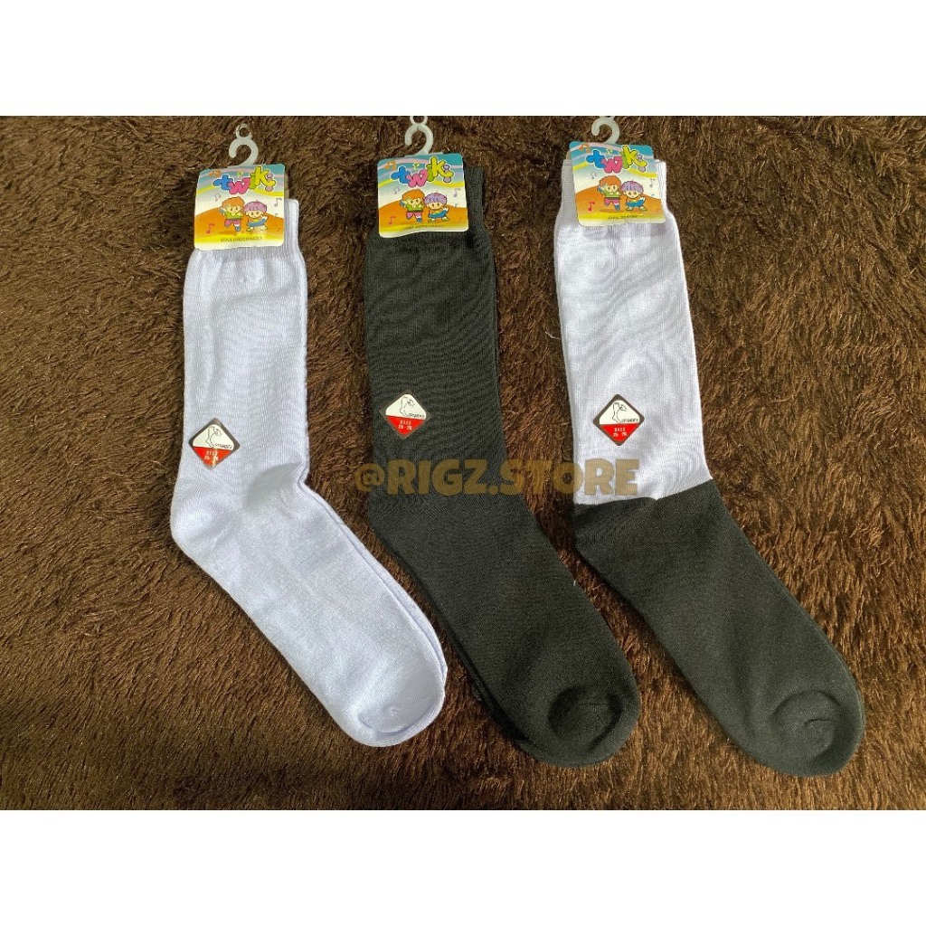 KAOS KAKI SEKOLAH TEBAL PREMIUM TWIKI / KAOS KAKI TWIKI / KAOS KAKU SEKOLAH SD SMP SMA
