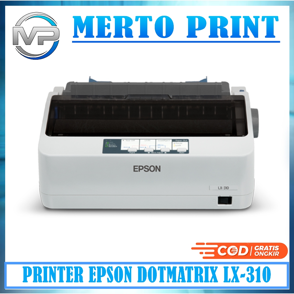 printer dot matrix epson lx310 second