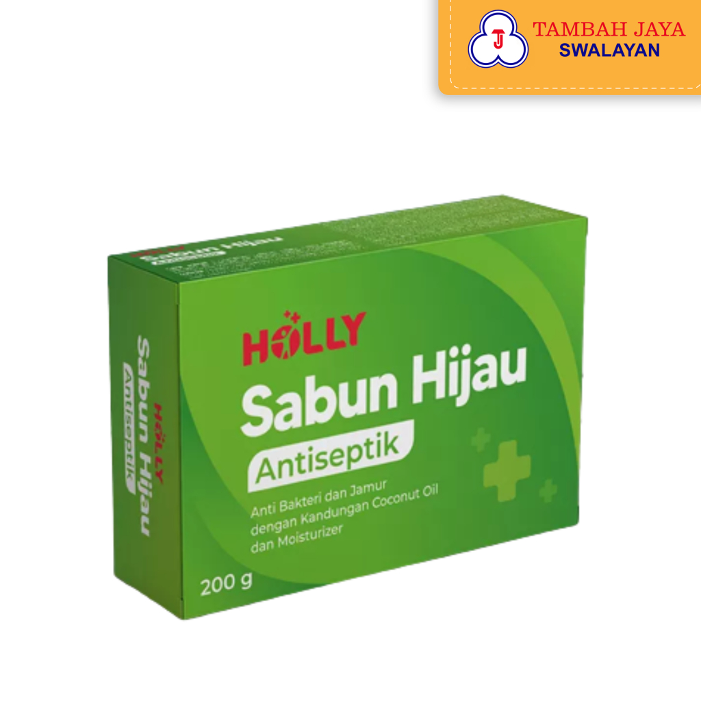 Holly Sabun Hijau Antiseptik 200gr