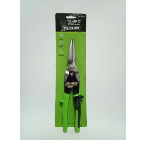 Tekiro Gunting Baja Ringan 12Inch / Gunting Seng Tipe Panjang 12"