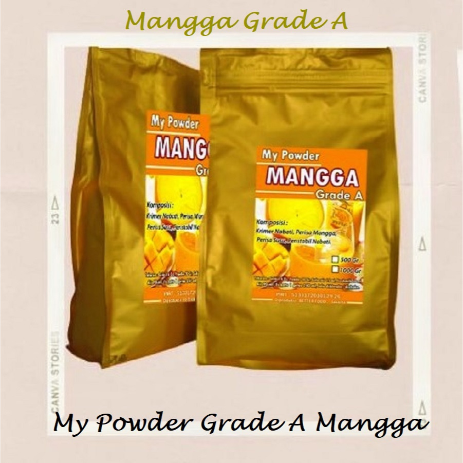 

My Powder Minuman Rasa Mangga Grade A 1 Kg