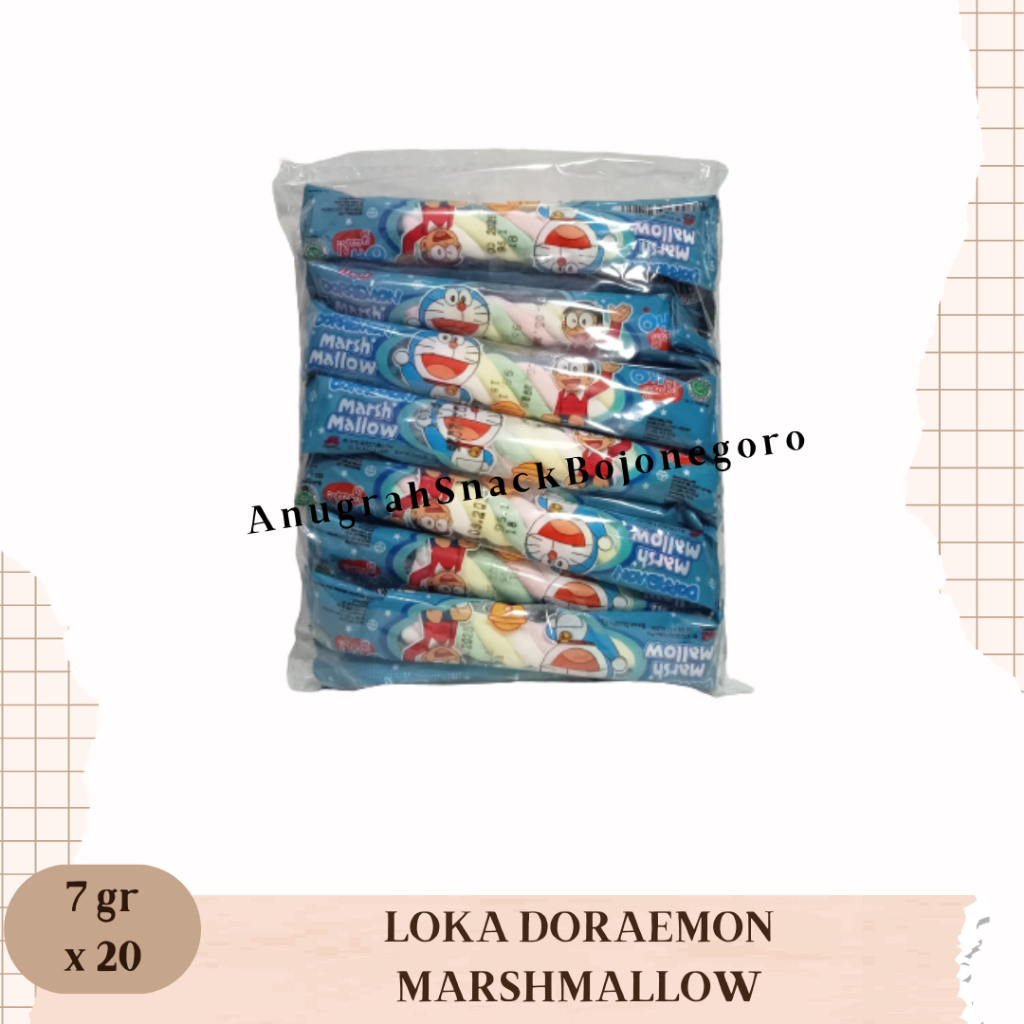 

Loka Doraemon Marshmallow 7gr x 20