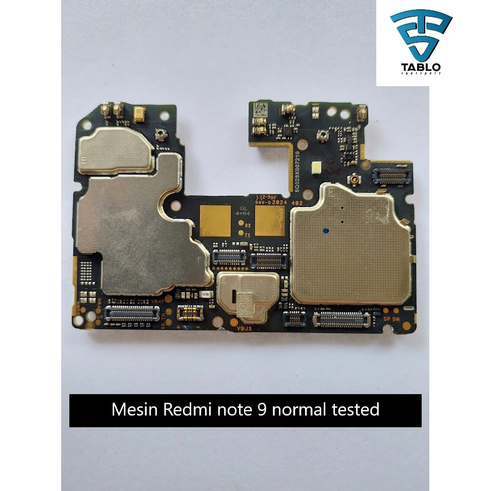 Mesin xiaomi redmi note 9 4/64 hidup garansi normal