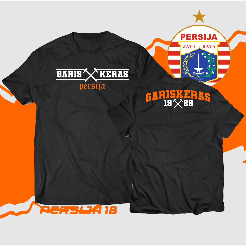 KAOS PERSIJA GARIS KERAS JAK MANIA