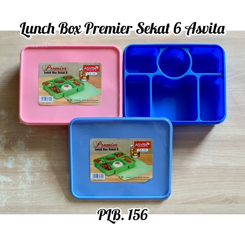 ASVITA - LUNCH BOX PREMIER SEKAT 6 PLB 156