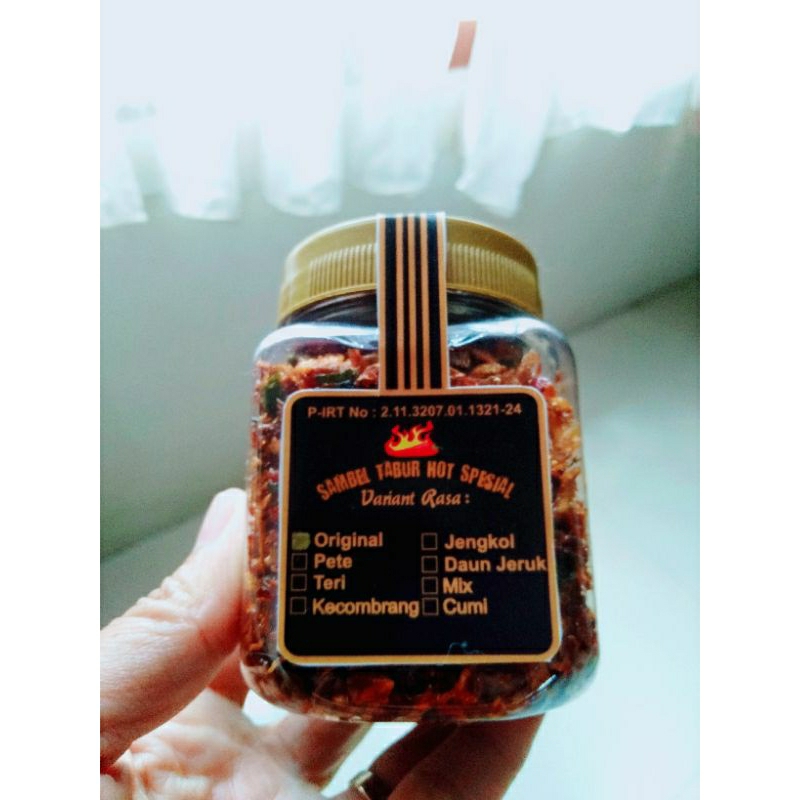 

sambel tabur tolenjeng jeletet original