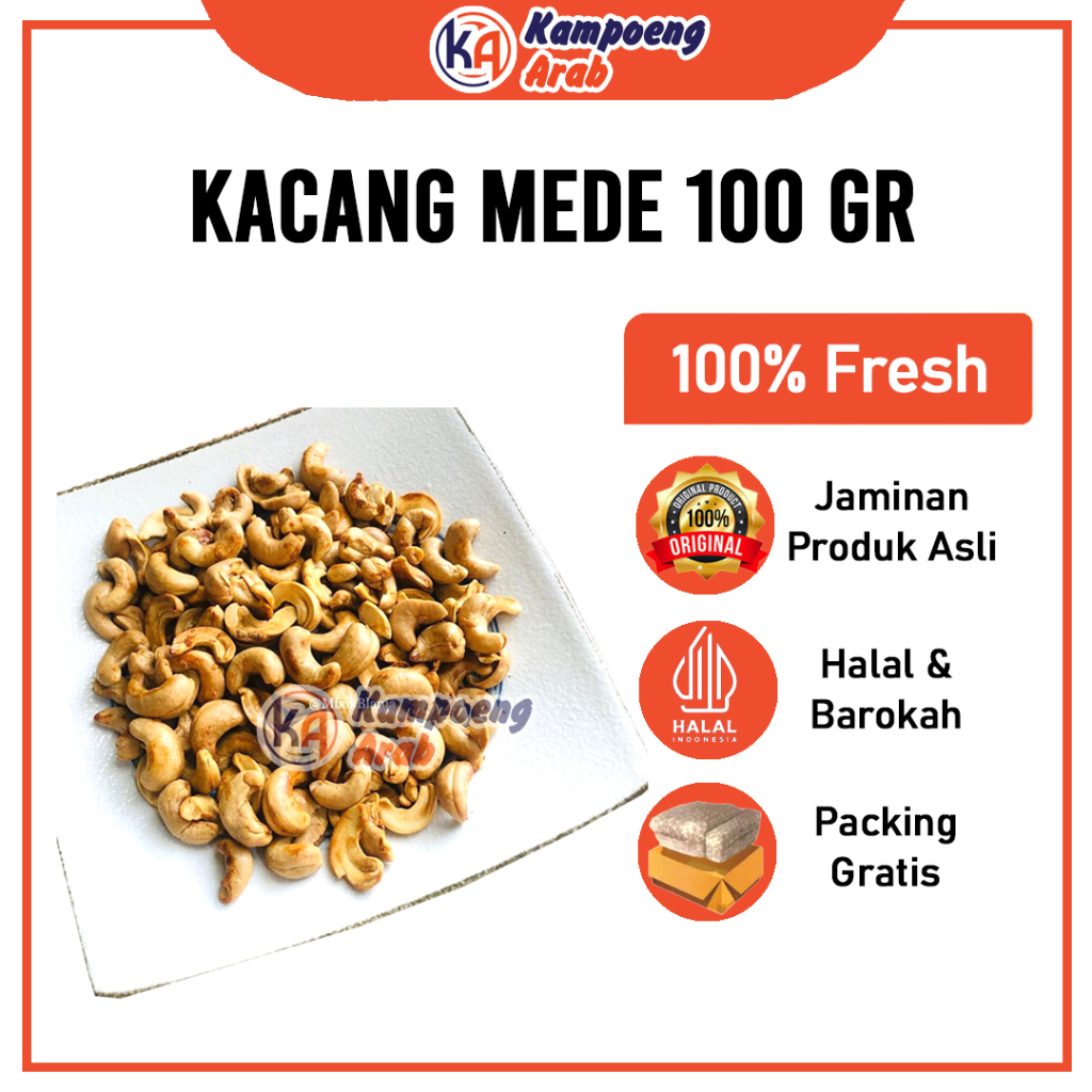 

Kacang MEDE METE 100 gr Matang Camilan Sehat Buat Diet Gurih dan Renyah Kaya Akan Vitamin dan Kalsium