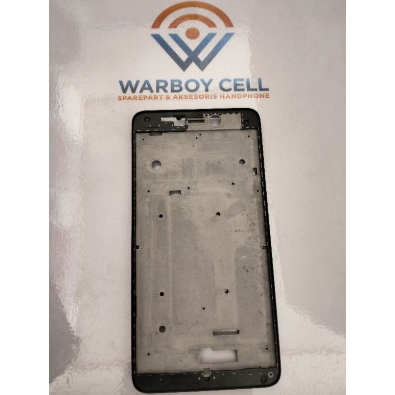 FRAME LCD HP /TULANG TENGAH LCD HP / DUDUKAN LCD HP REDMI 4A BLACK