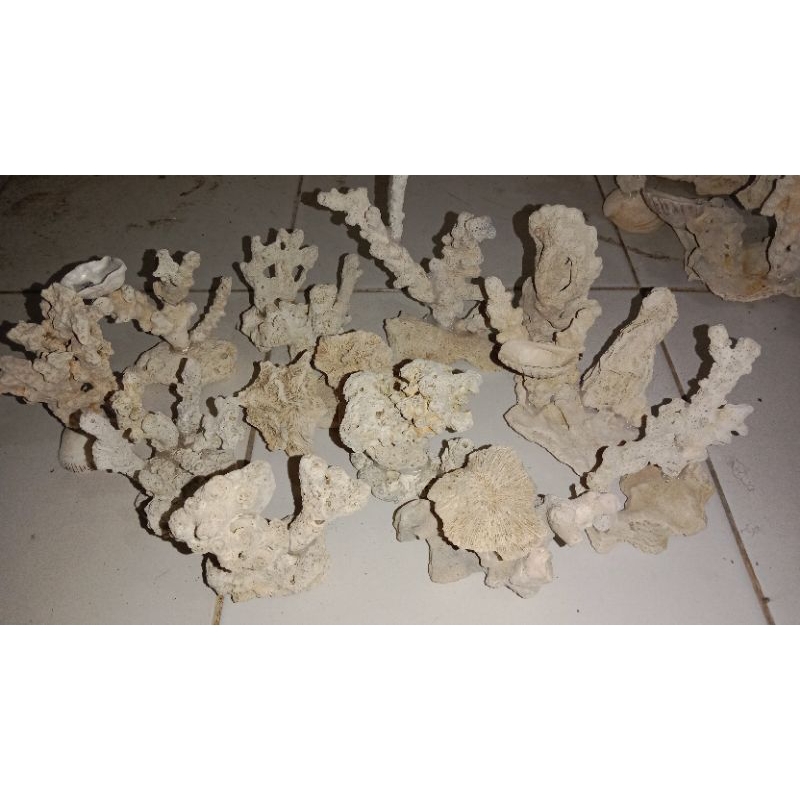 Batu karang Hiasan aquarium aquascape rumah ikan terumbu karang rangkai