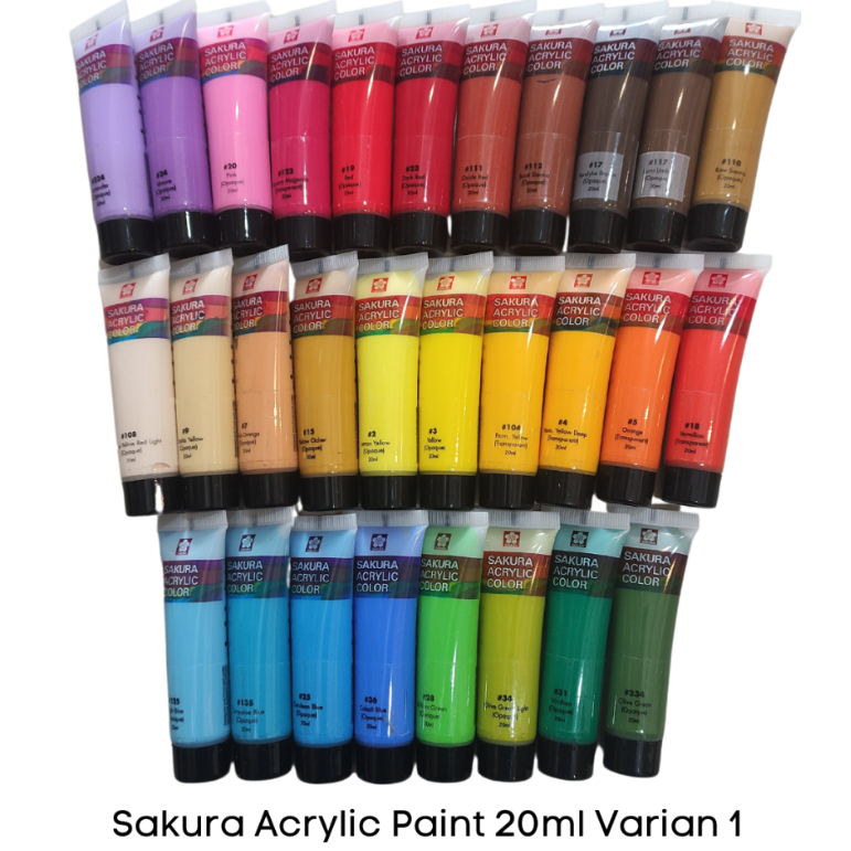 

Gramedia Batam - Sakura Acrylic 20ml #naples yellow