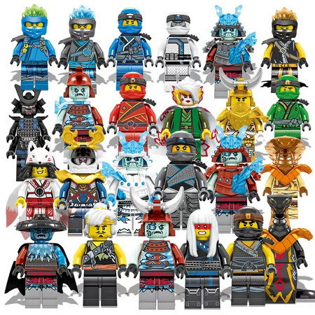 Ninja Go Minifigure 24pcs Lego Toys Ninjago Minifigure Building