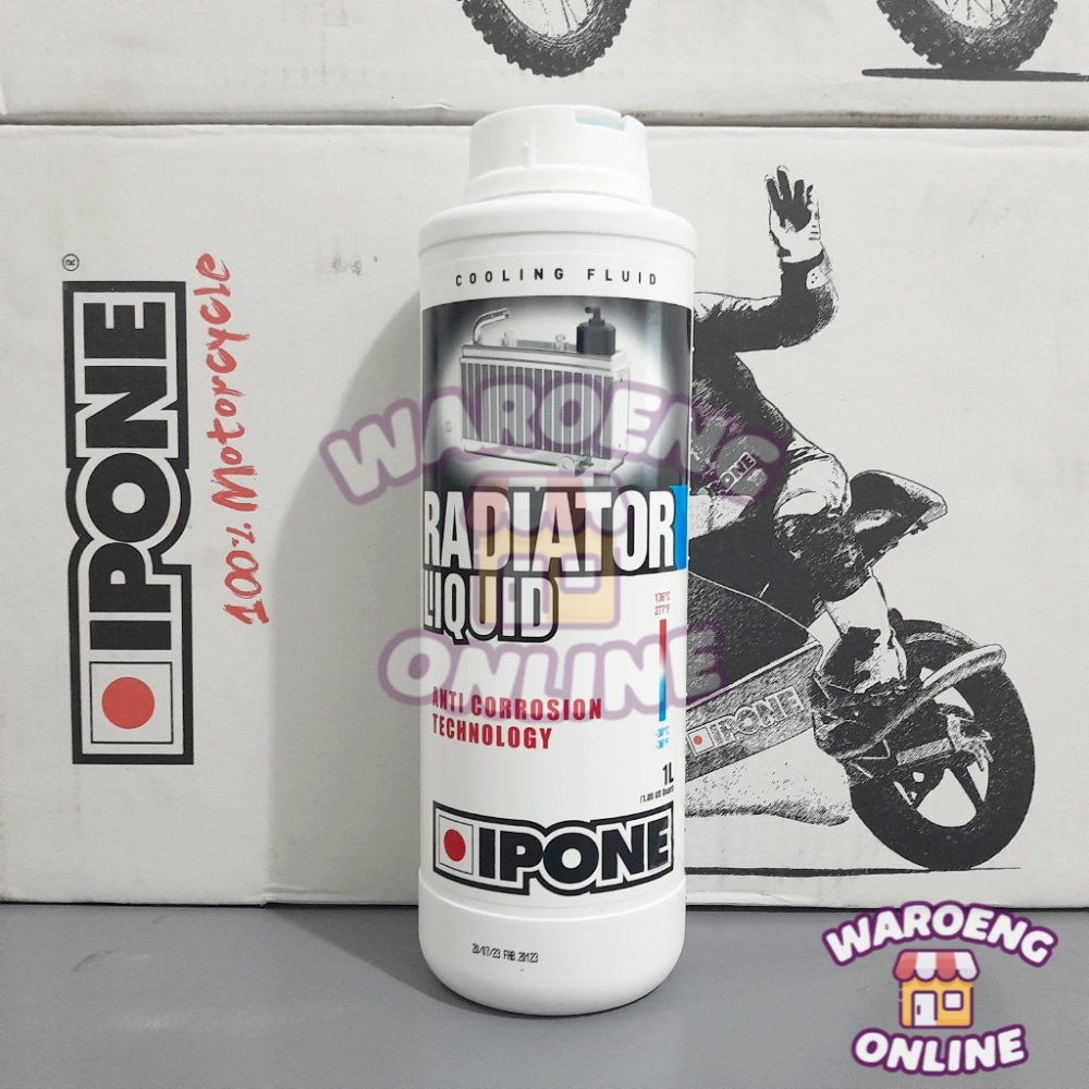 AIR RADIATOR IPONE LIQUID COOLANT 1L AIR RADIATOR MOTOR SPORT SUPERMOTO NINJA CBR R15 GSX VIXION MOG