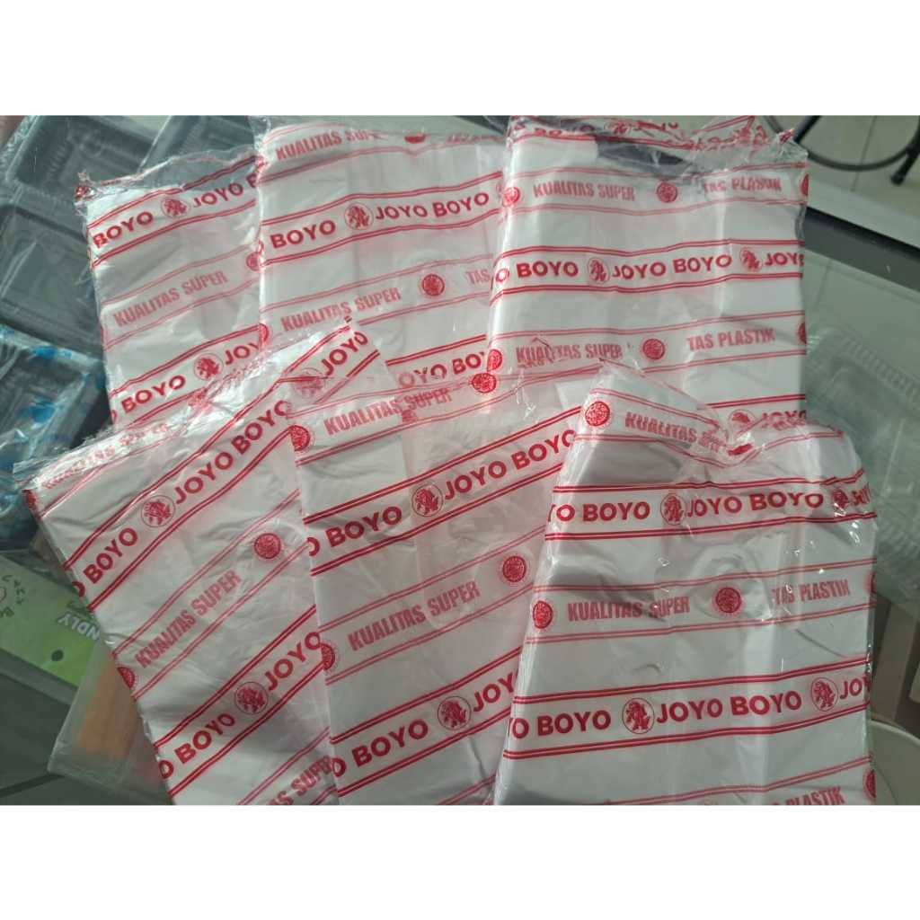 kresek bening joyoboyo kantong plastik kecil ukuran 15