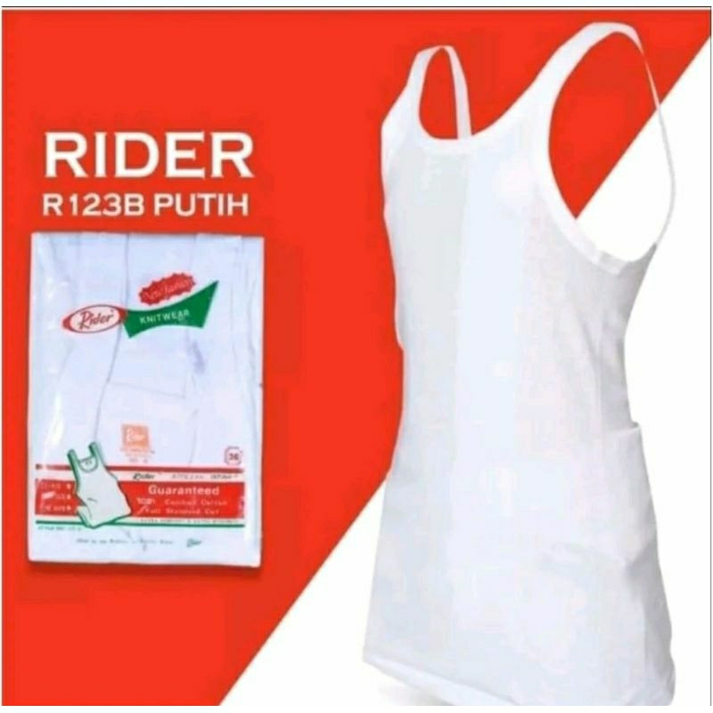 KAOS SINGLET RIDER PRIA DEWASA/SINGLET PRIA DEWASA
