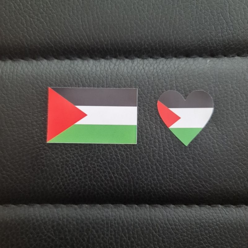

Paket Stiker Pipi Bendera Palestine 10 PCS/ Sticker Pipi Bendera Palestina