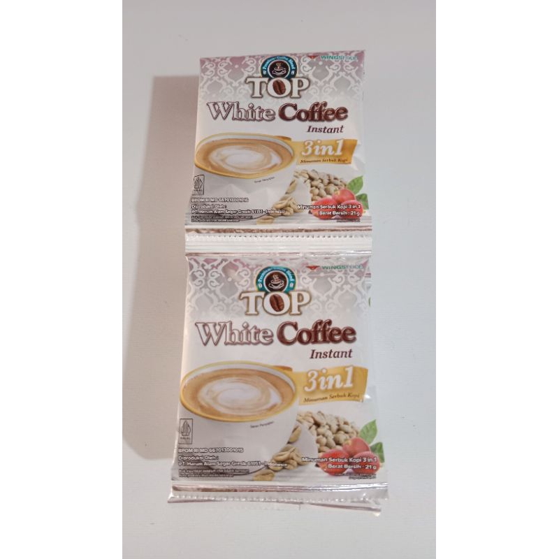 

kopi Top White Coffee 3in1 1Renceng