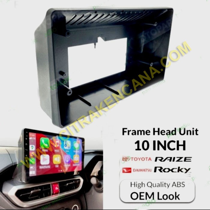 ANDROID 10" Toyota RAIZE / ROCKY + Kamera Parkir