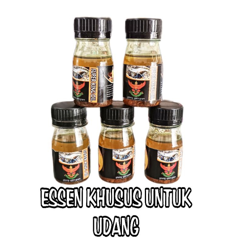 ESSEN UDANG SUPER KING OIL ESEN KHUSUS UNTUK MANCING UDANG
