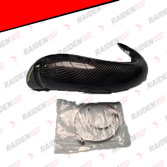 Cover Knalpot Pelindung Knalpot Carbon Yamaha YZ125 2023