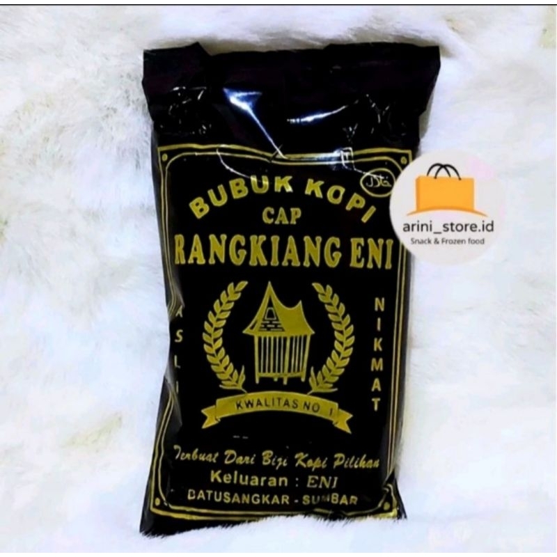 

KOPI RANGKIANG ENI 1PACK ISI 5 ASLI BATUSANGKAR SUMATRA BARAT 250 GRM