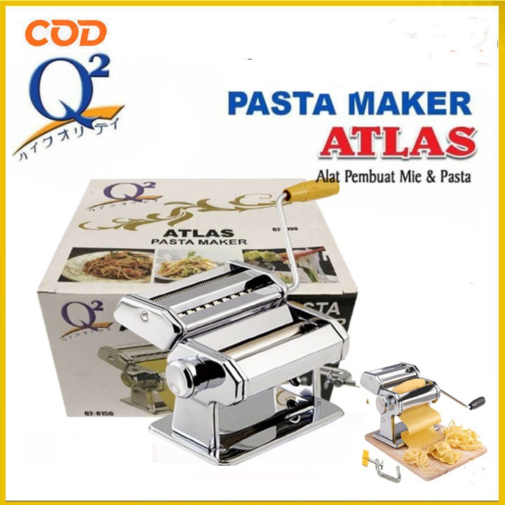 Gilingan Mie Manual Q2 Atlas Pasta Maker Anti karat TERBARU