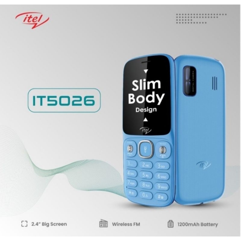 PROMO HP Murah Itel IT5026 Feature Phone Garansi Resmi